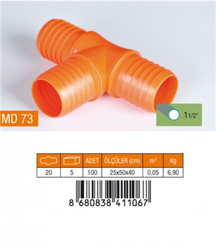 MEDALYAN NORMAL TE HORTUM EKİ 11/2 MD73