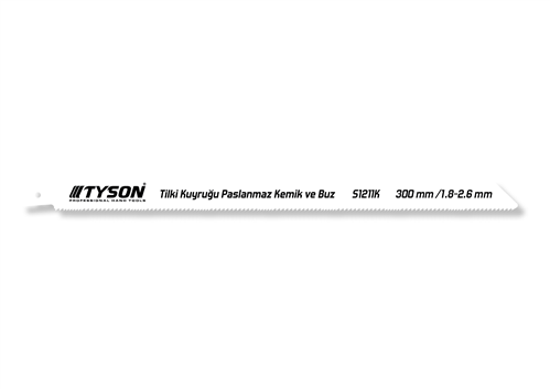 TYSON PASLANMAZ TİLKİ KUYRUĞU S1211K 5 li pk (KEMİK)