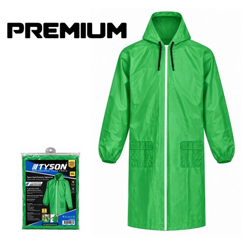TYSON YAĞMURLUK YEŞİL (FERMUARLI VE CEPLİ) 9036