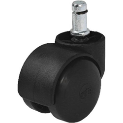 MERAX MOBİLYA 1437 50 mm SİYAH BÜRO TİPİ KALIN PİMLİ TEKER