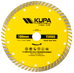 KUPA TURBO ELMAS TESTERE 180 mm 