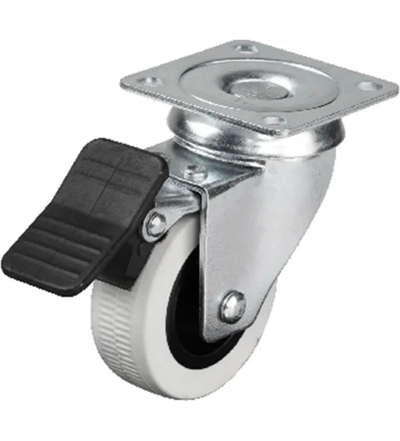 MERAX MOBİLYA  50x20 mm  FRENLİ TABLALI TEKER