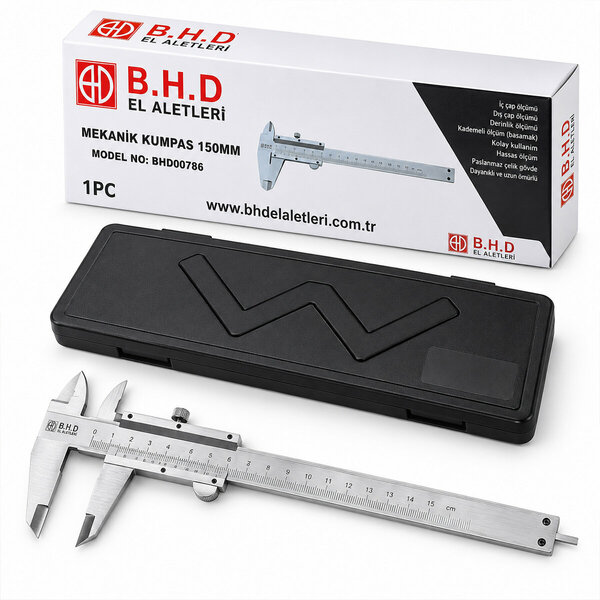 KUMPAS MEKANİK 150x0,02 KUP8187
