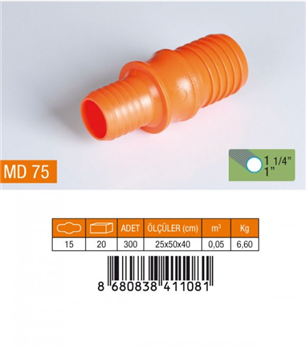 MEDALYAN REDÜKSİYON 11/4''-1'' MD75