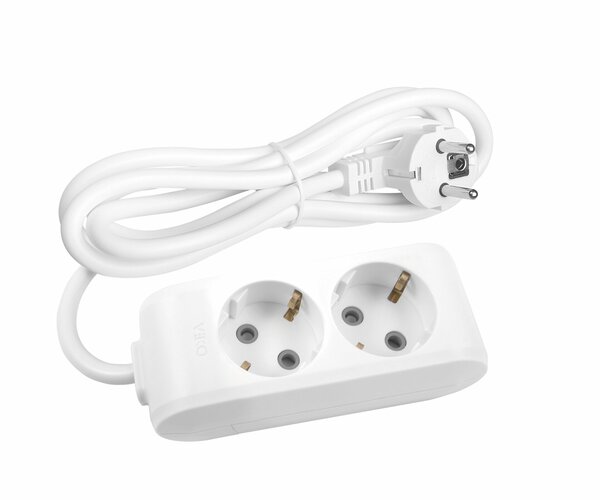 VİKO MULTİLET KABLO UZATMA 2'Lİ 2 mt