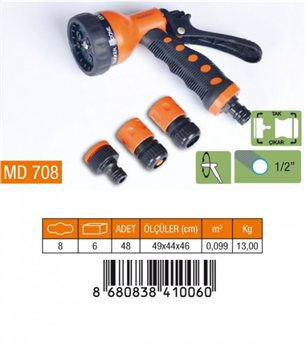 MEDALYAN OTO. 7 FONK. TET.TAB. 4LÜ SET 1/2 MD708