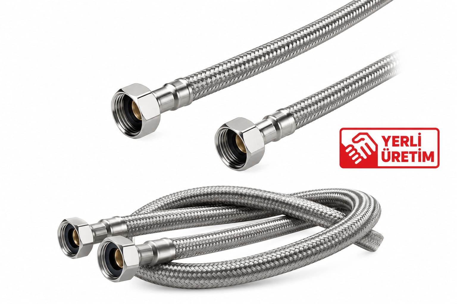 YERLİ ÇELİK FLEX 3/8-3/8 100 cm 