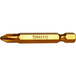 TOMAX BİTS UÇ TİTANYUM PH2 75 mm