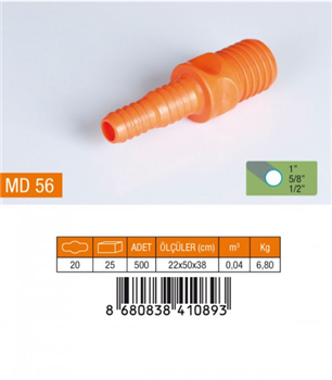 MEDALYAN 1''- 5/8 - 1/2 REDÜKSİYON MD56