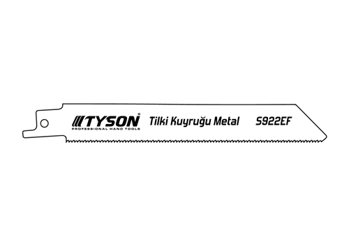 TYSON METAL TİLKİ KUYRUĞU AĞZI S922-F 5LI