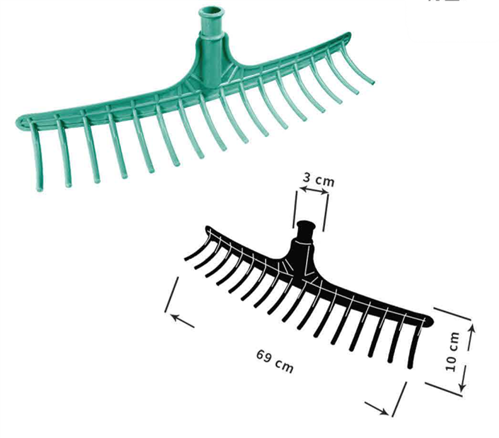 TUNA PLASTİK TIRMIK 16 DİŞ (117)
