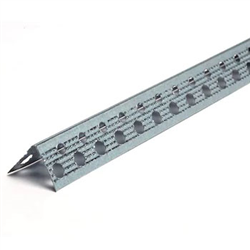 DELİKLİ ALÇIPAN KÖŞE PROFİLİ 0.25 mm 2,70 mt