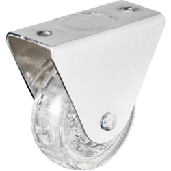 MERAX MOBİLYA 3105 50x20 mm ŞEFFAF SABİT TEKER  