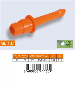 MEDALYAN 1/2-5/8 HORTUM LANS MD107
