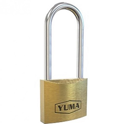 YUMA PİRİNÇ UZUN ASMA KİLİT 40 mm 2040L